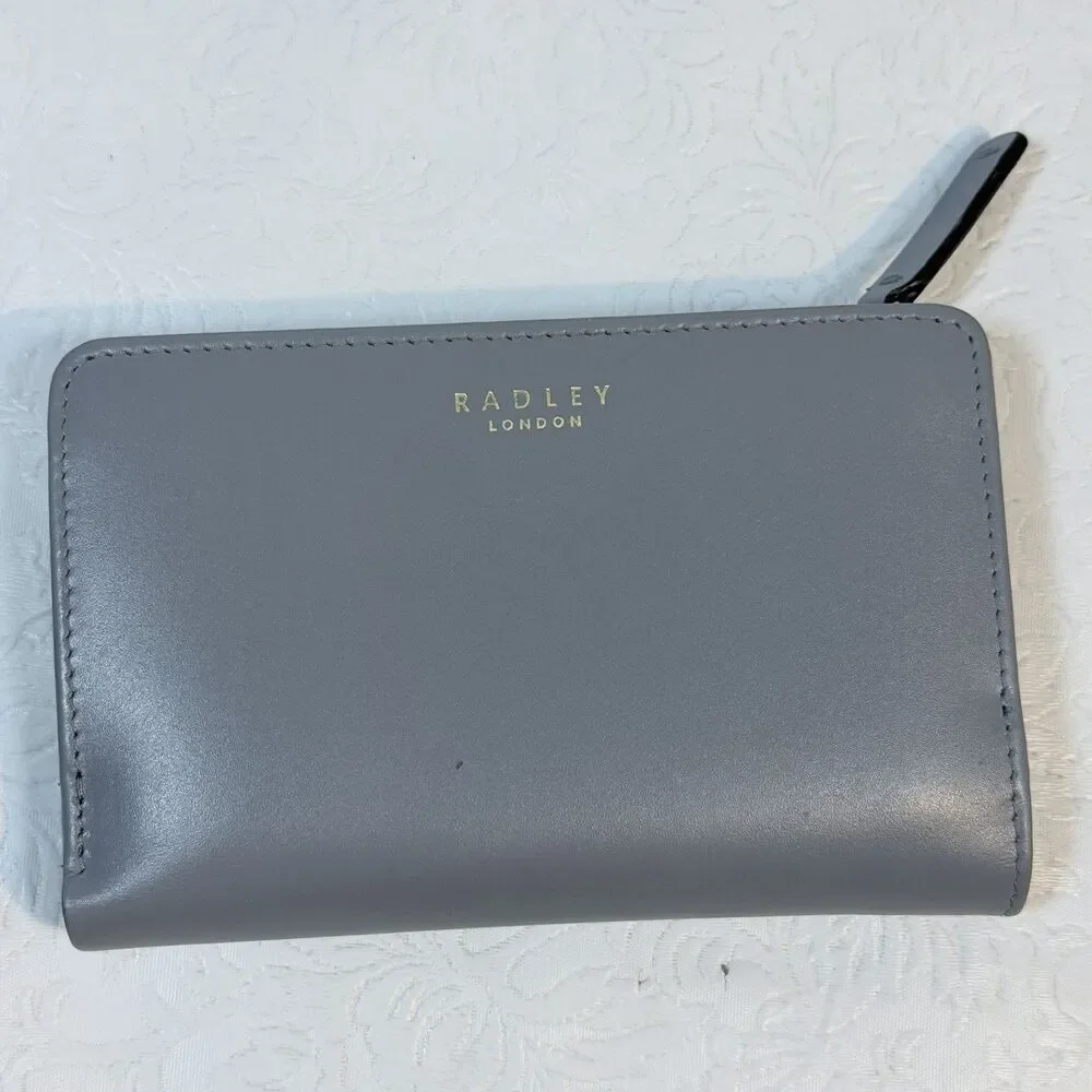 Radley London Heritage Gray Leather Wallet